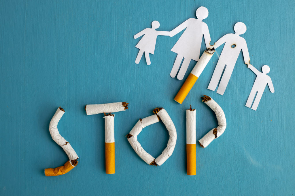 illustration of preventing smoking in reaching children